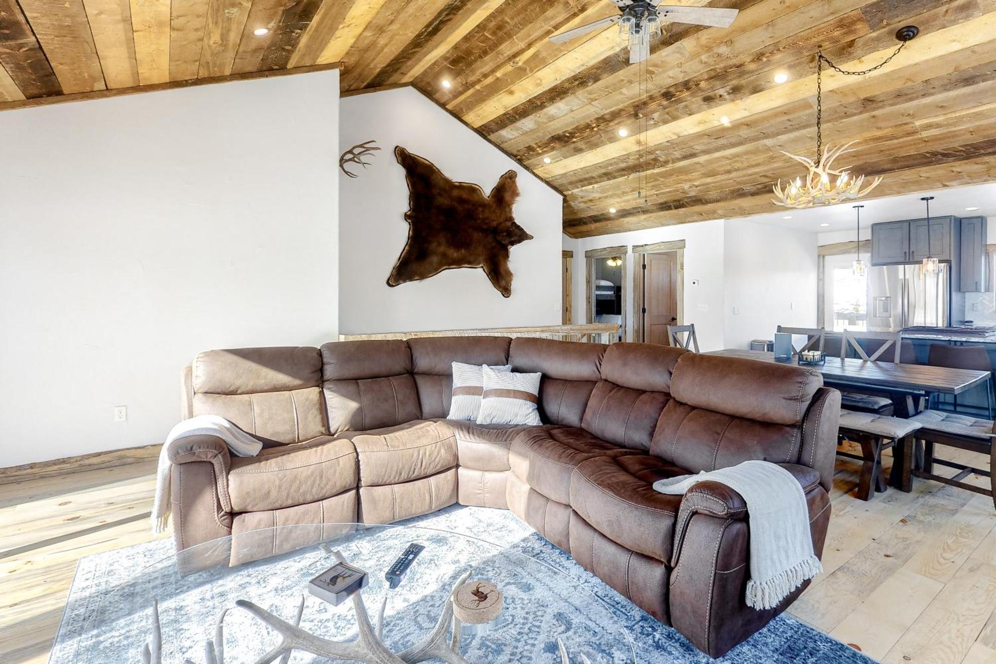 Cabin Getaway & Stonewood Lodge Grand Lake Ruang foto